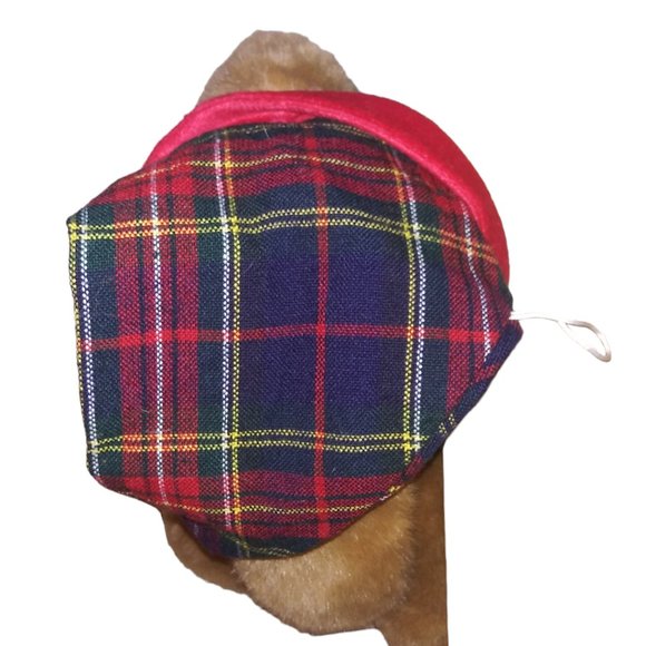 VTG Commonwealth Digby & Dexter Stuffed Dog Tongue Out Holiday Plush Toy 1995 - Picture 9 of 10